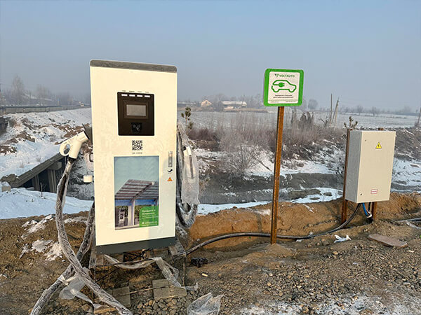 DC Fast EV Charging Station (120KW-Uzbekistan)